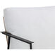 Milan Stinson White Outdoor Armchair